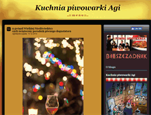 Tablet Screenshot of kuchniapiwowarkiagi.pl